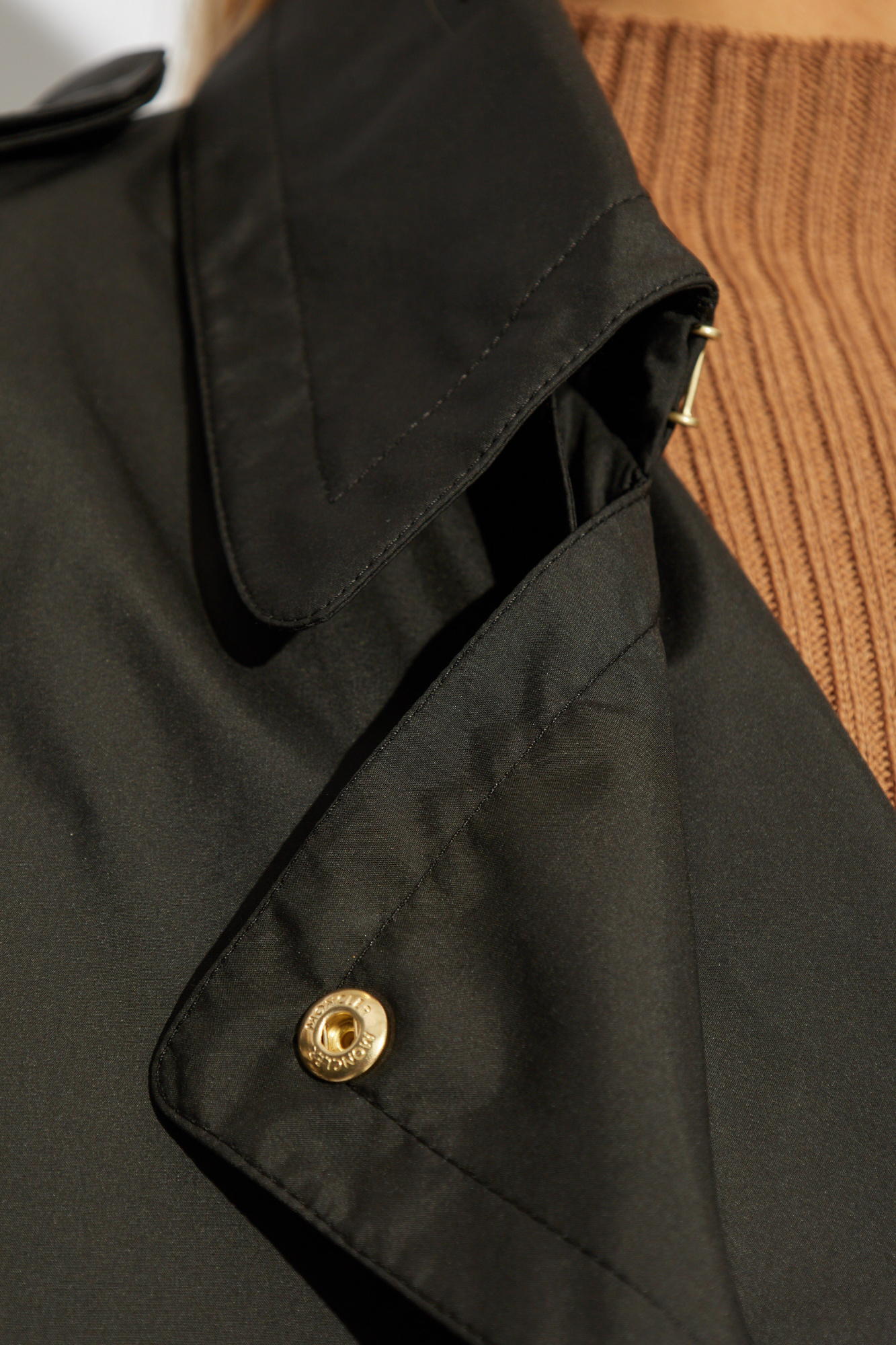 【関税＆送料込み】Moncler Barbetane Technical Trench Coat MONCLER Barbentane belted double-breasted padded shell down